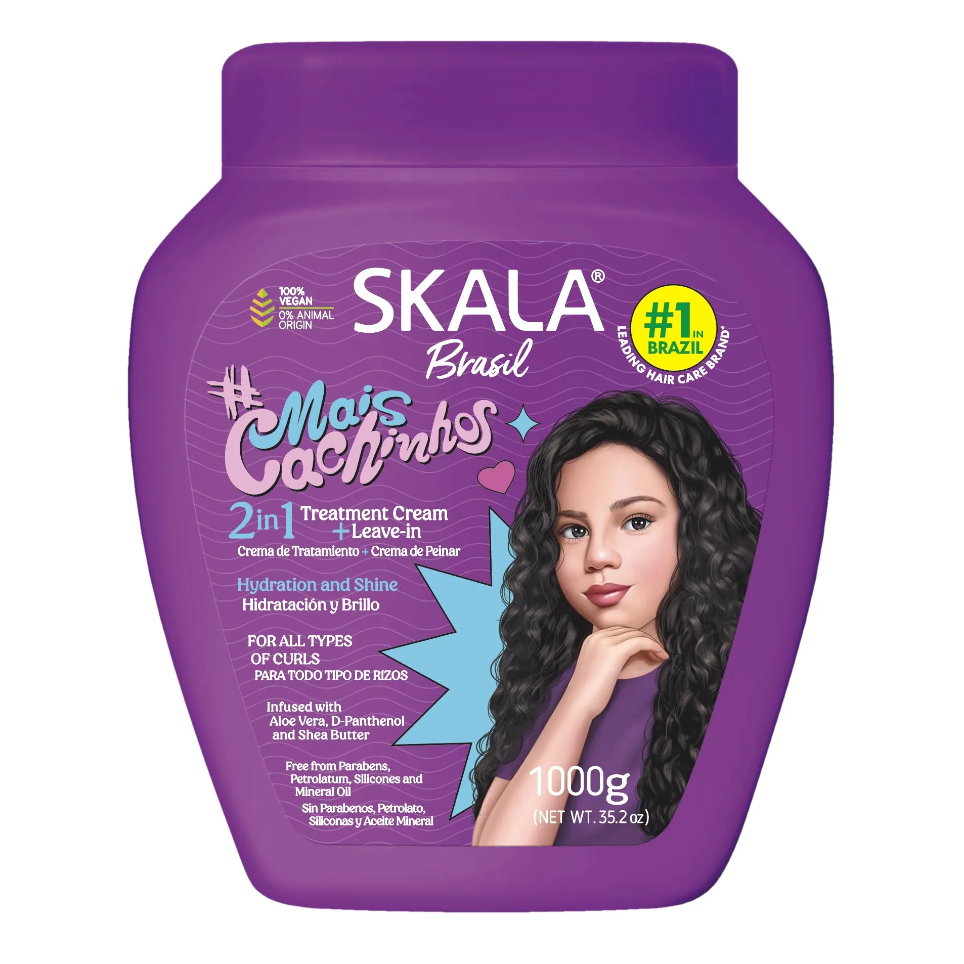 Skala Mais Cachinhos 2-in-1 Treatment Cream